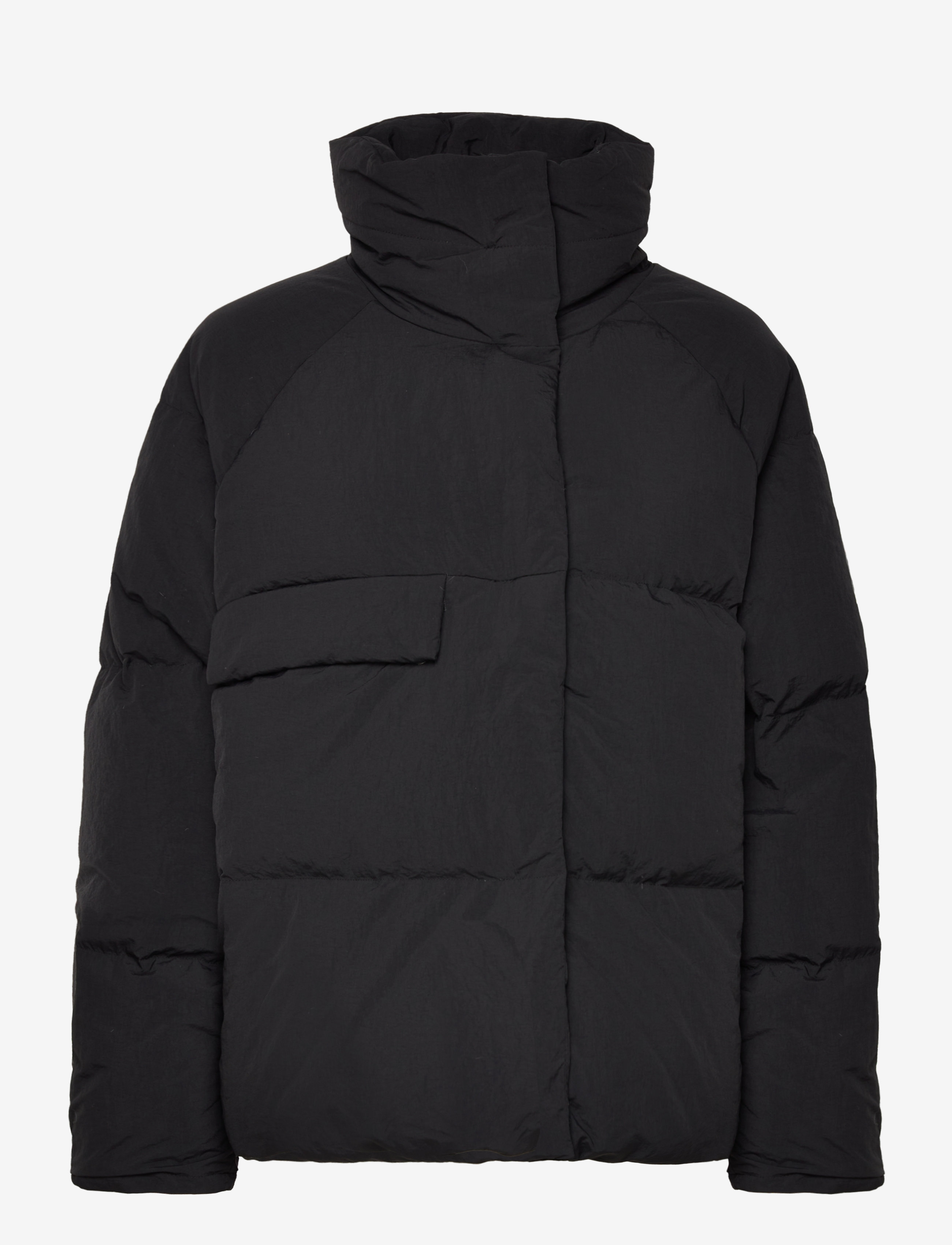 Big Baffle Jacket - BLACK
