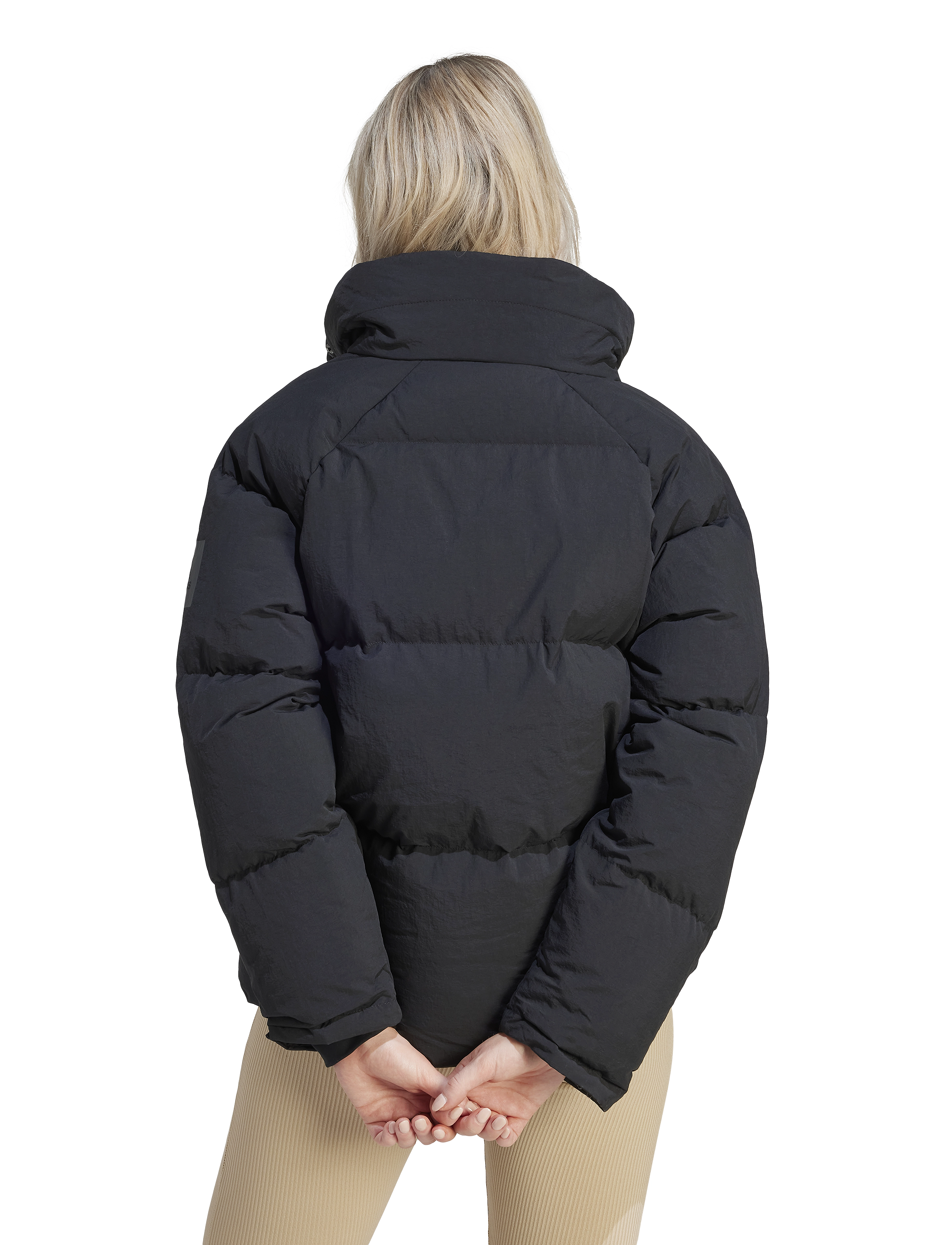 adidas Sportswear - Big Baffle Jacket - dunjakker - black - 3