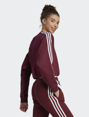 adidas Sportswear - Essentials 3-Stripes Crop Sweatshirt - shared/white - 4