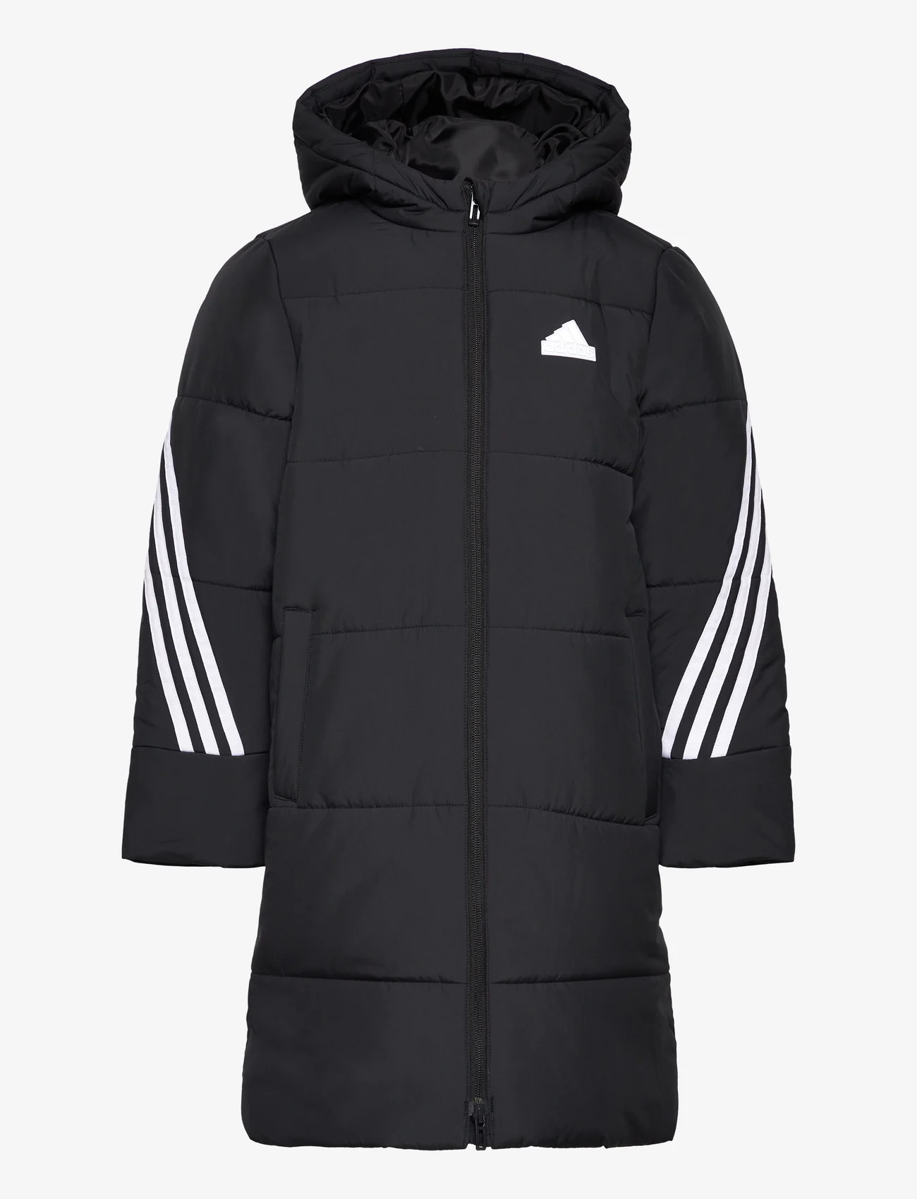 adidas Sportswear - 3-Stripes Padded Jacket - untuva- & toppatakit - black - 0
