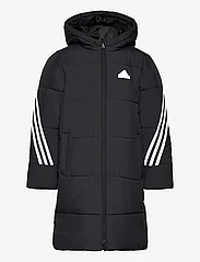 adidas Sportswear - 3-Stripes Padded Jacket - dunjakker & forede jakker - black - 0