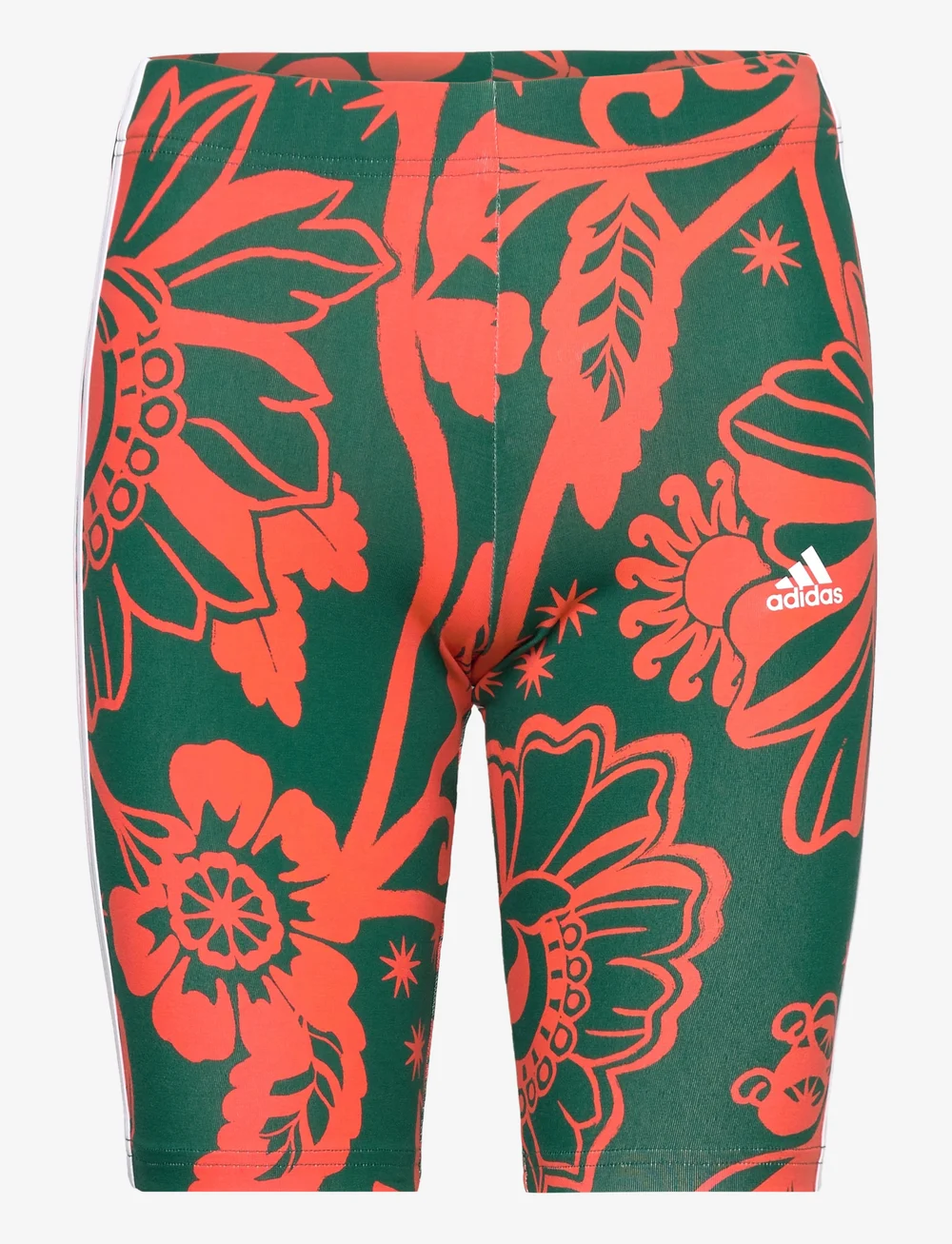 Red adidas 2025 bike shorts