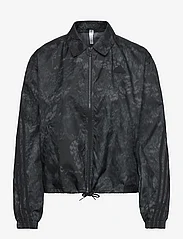 adidas Sportswear - W FI 3S WVN JKT - kurtka przeciwwiatrowa - black/black - 0