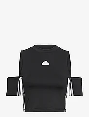 adidas Sportswear - DANCE CRO - zemākās cenas - black/white - 0