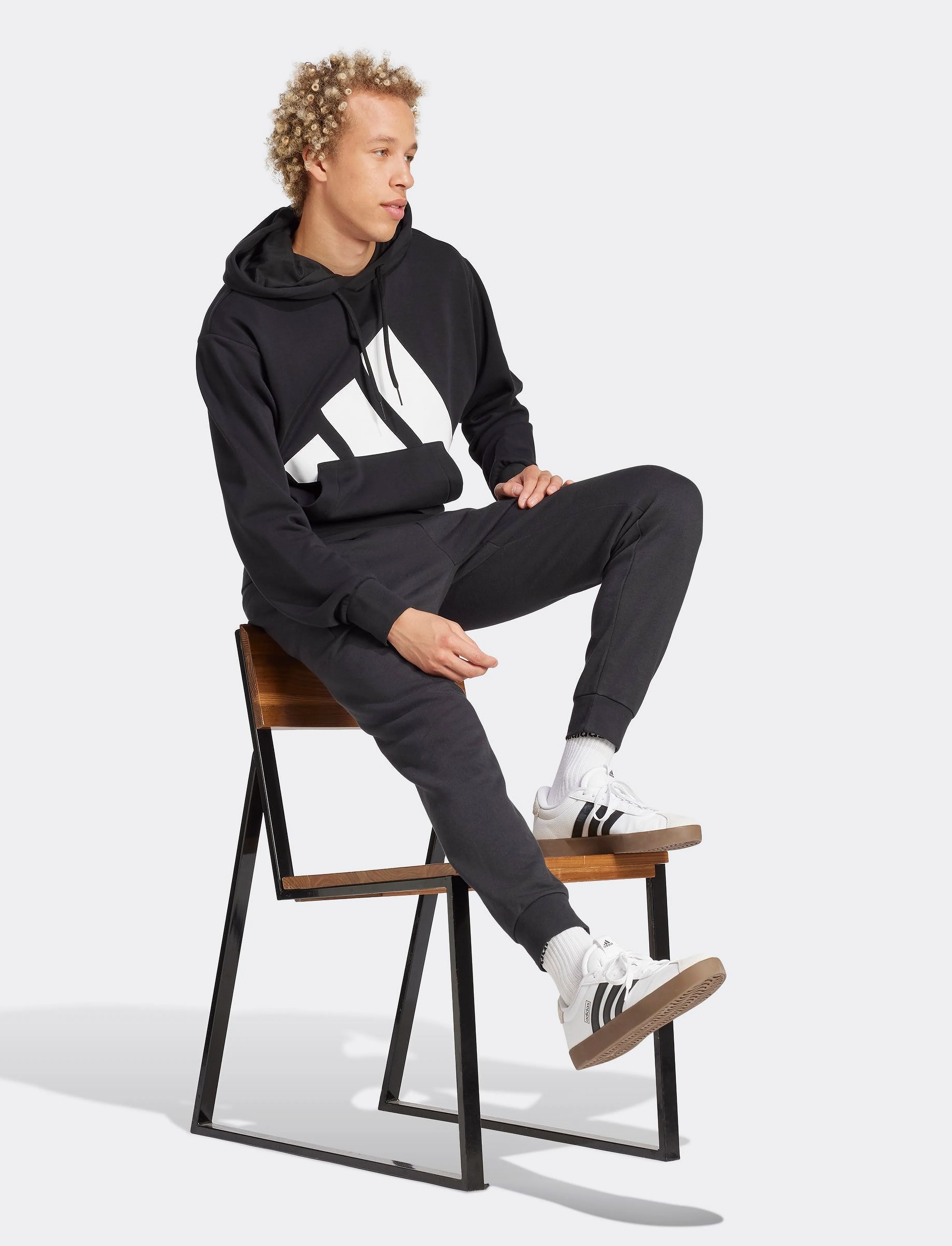 adidas Sportswear - M BL FT PT - hosen - black/white - 3