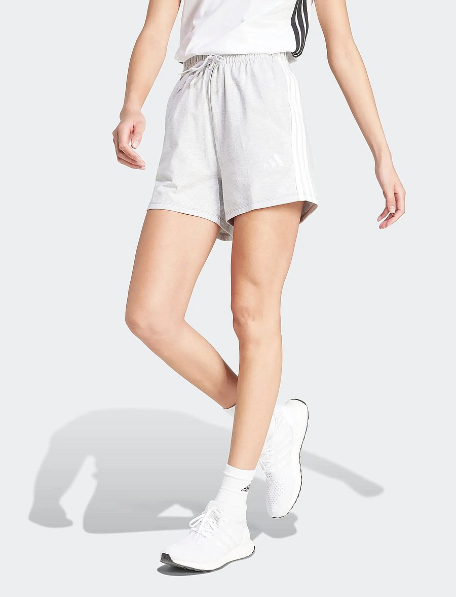 adidas Sportswear - W 3S SJ SHO - püksid - lgreyh/white - 0