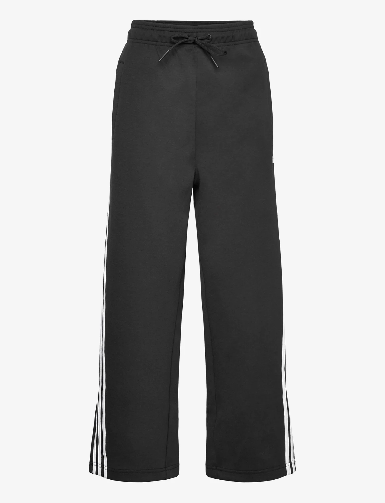 adidas Sportswear - FUTURE ICONS THREE STRIPES OPEN HEM PANT - spodnie dresowe - black - 0