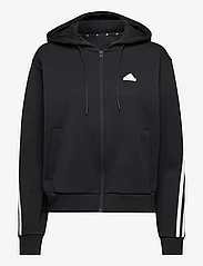 adidas Sportswear - W FI 3S FZ HD - sweatshirts - black - 0