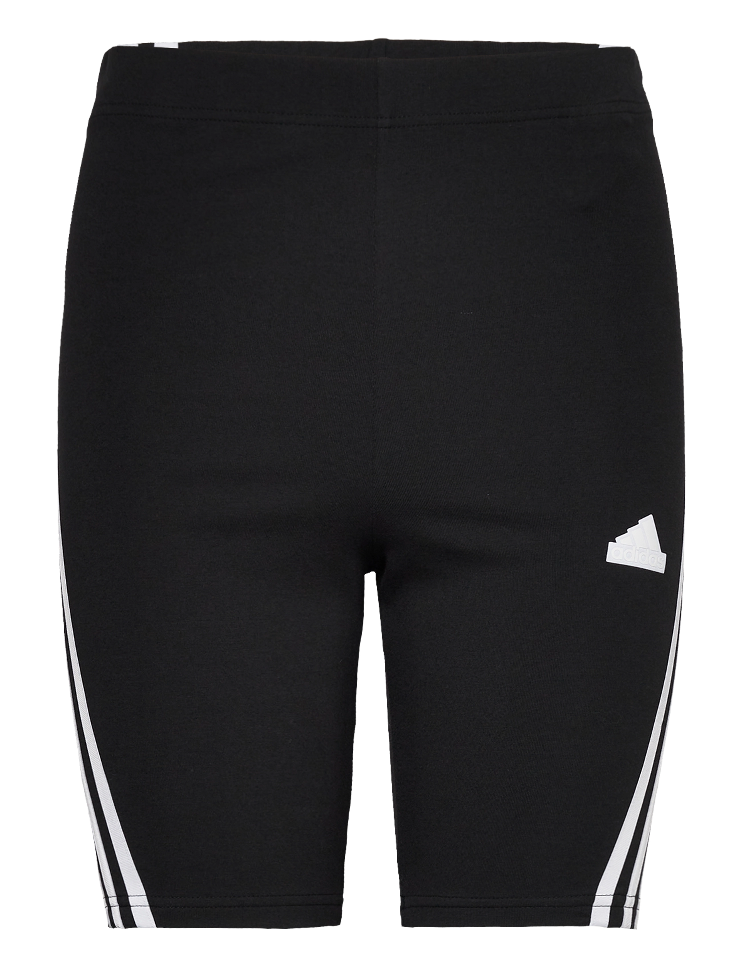 FUTURE ICONS THREE STRIPES BIKER SHORT - BLACK