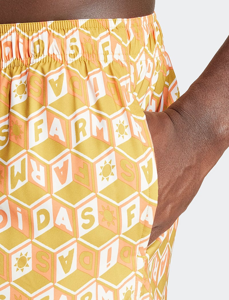 adidas Sportswear - Farm 3s Clx Vsl - badehosen - vicgol/cwhite - 3