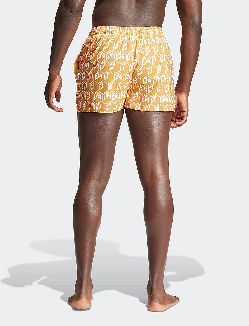 adidas Sportswear - Farm 3s Clx Vsl - badehosen - vicgol/cwhite - 4