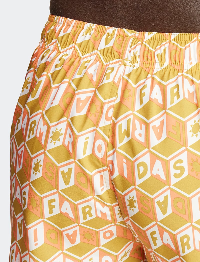 adidas Sportswear - Farm 3s Clx Vsl - badehosen - vicgol/cwhite - 5