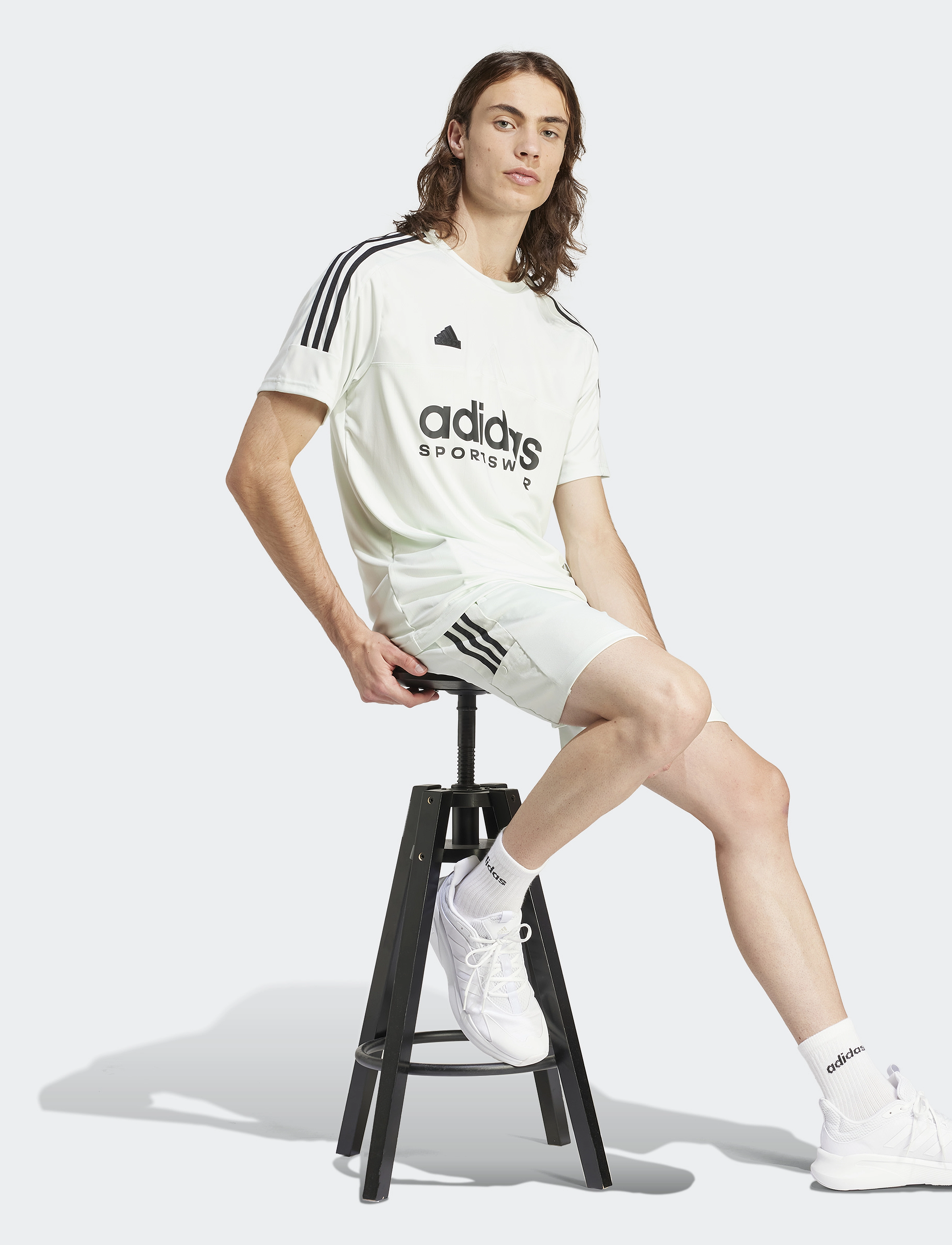 adidas Sportswear - M TIRO TEE Q1 - cryjad - 5