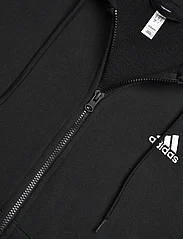 adidas Sportswear - W LIN FT FZ HD - huvtröjor - black/clpink - 2