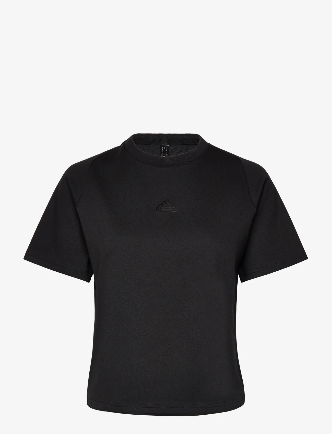 adidas Sportswear - W Z.N.E. TEE - t-shirts - black - 0