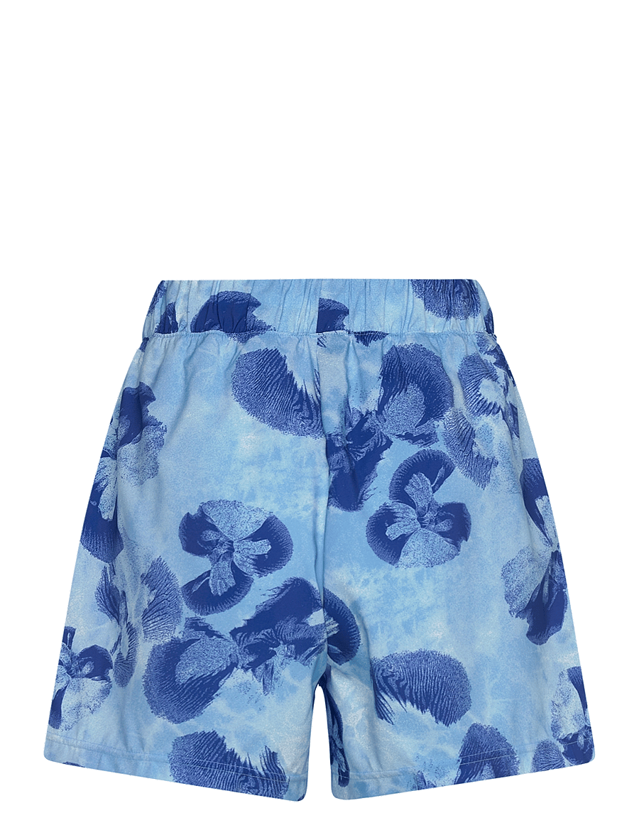 adidas Sportswear - W AOP SHORT - owhite/seblbu/selubl - 1