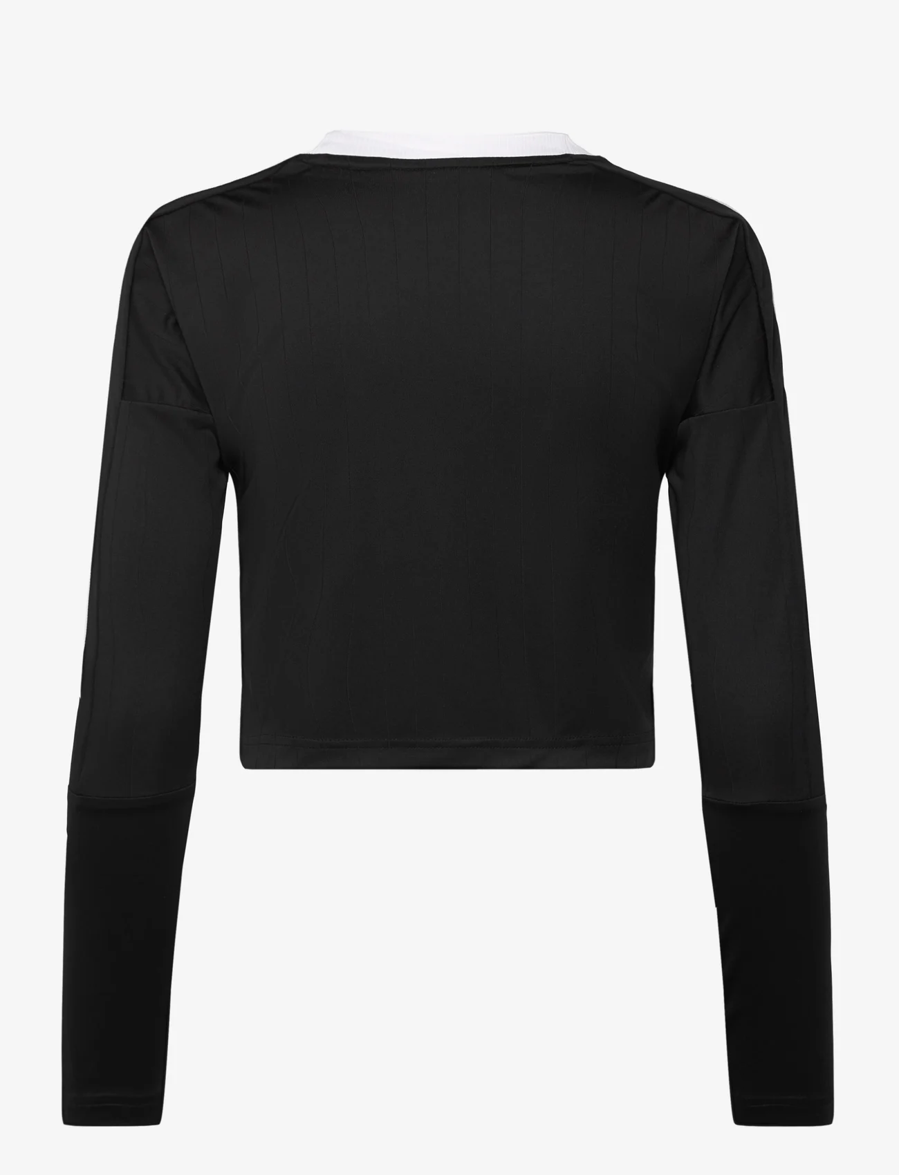 adidas Sportswear - W TIRO LS - crop tops - black - 1