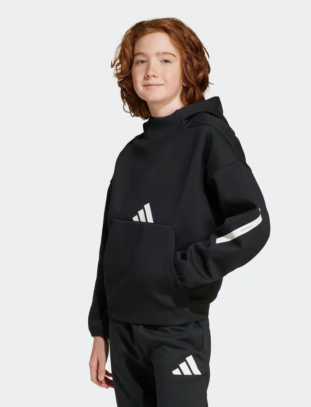 adidas Sportswear - J Z.N.E. HD - kapuzenpullover - black/white - 0