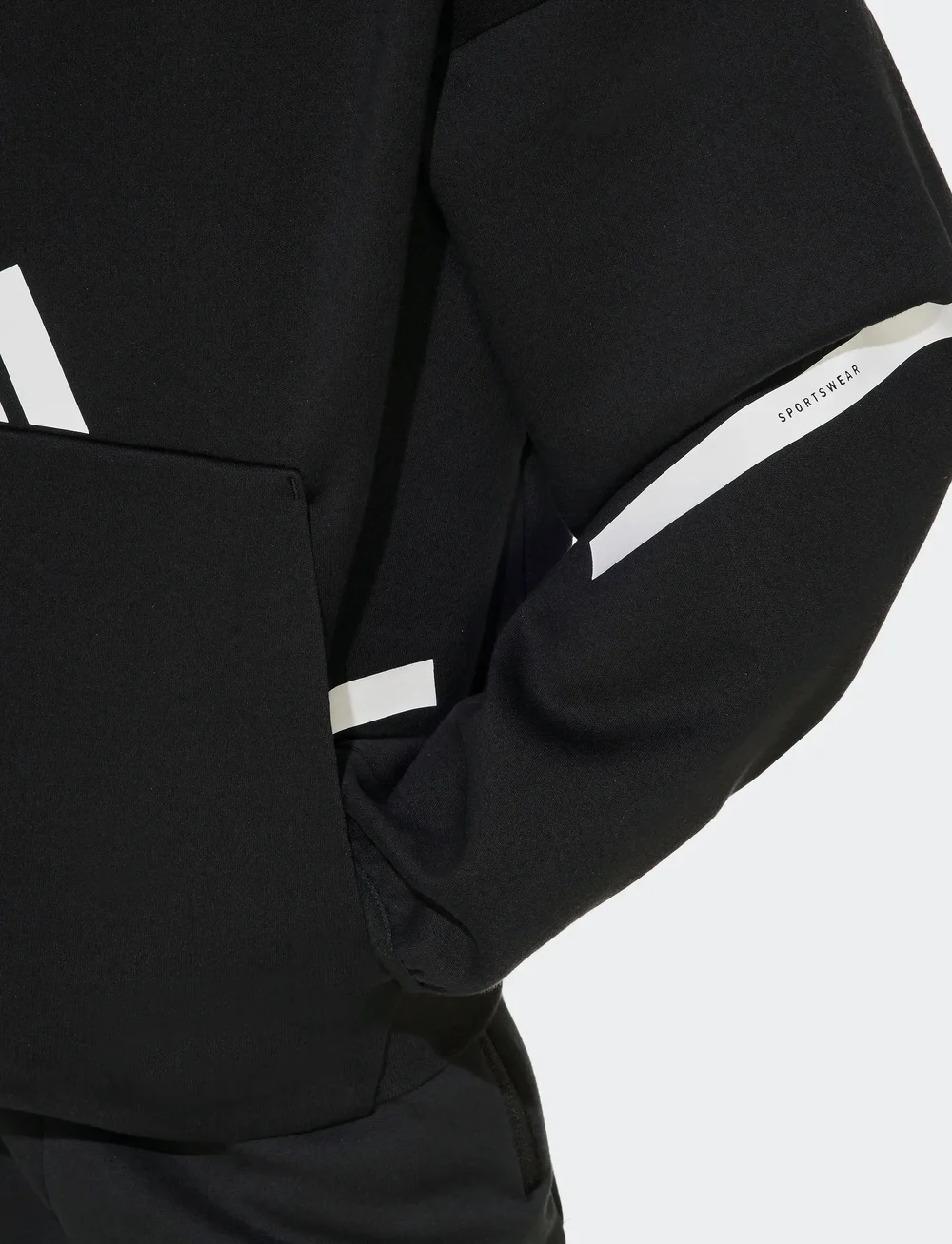 adidas Sportswear - J Z.N.E. HD - kapuzenpullover - black/white - 5