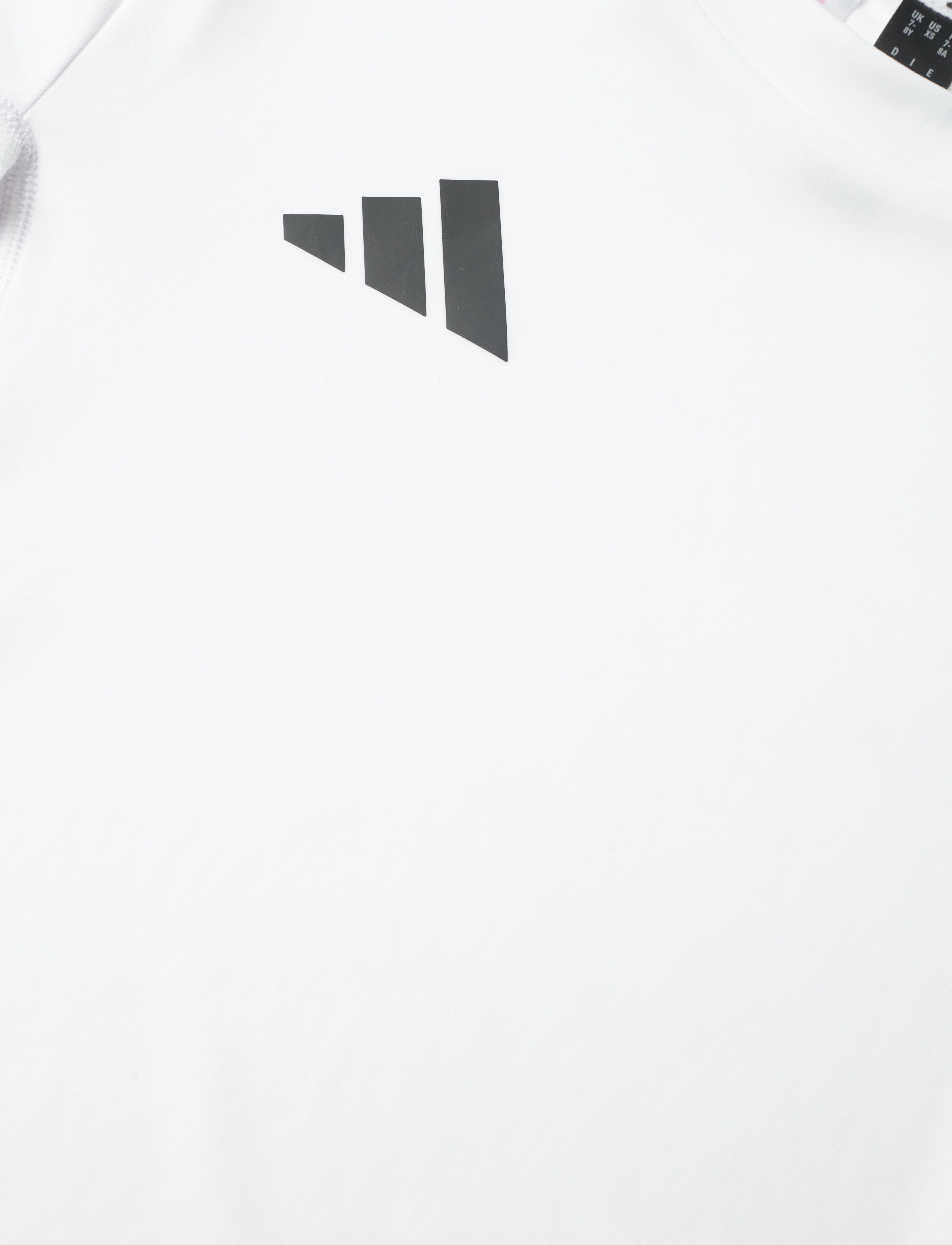 adidas Sportswear - J TEAM TEE - white/black - 2