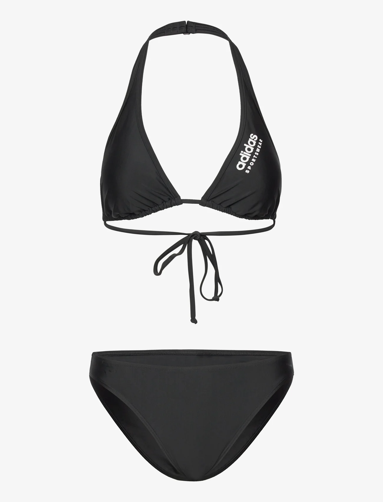 adidas Sportswear - PADDED SPORTSWEAR NECKHOLDER BIKINI - bikinio komplektai - black/white - 0
