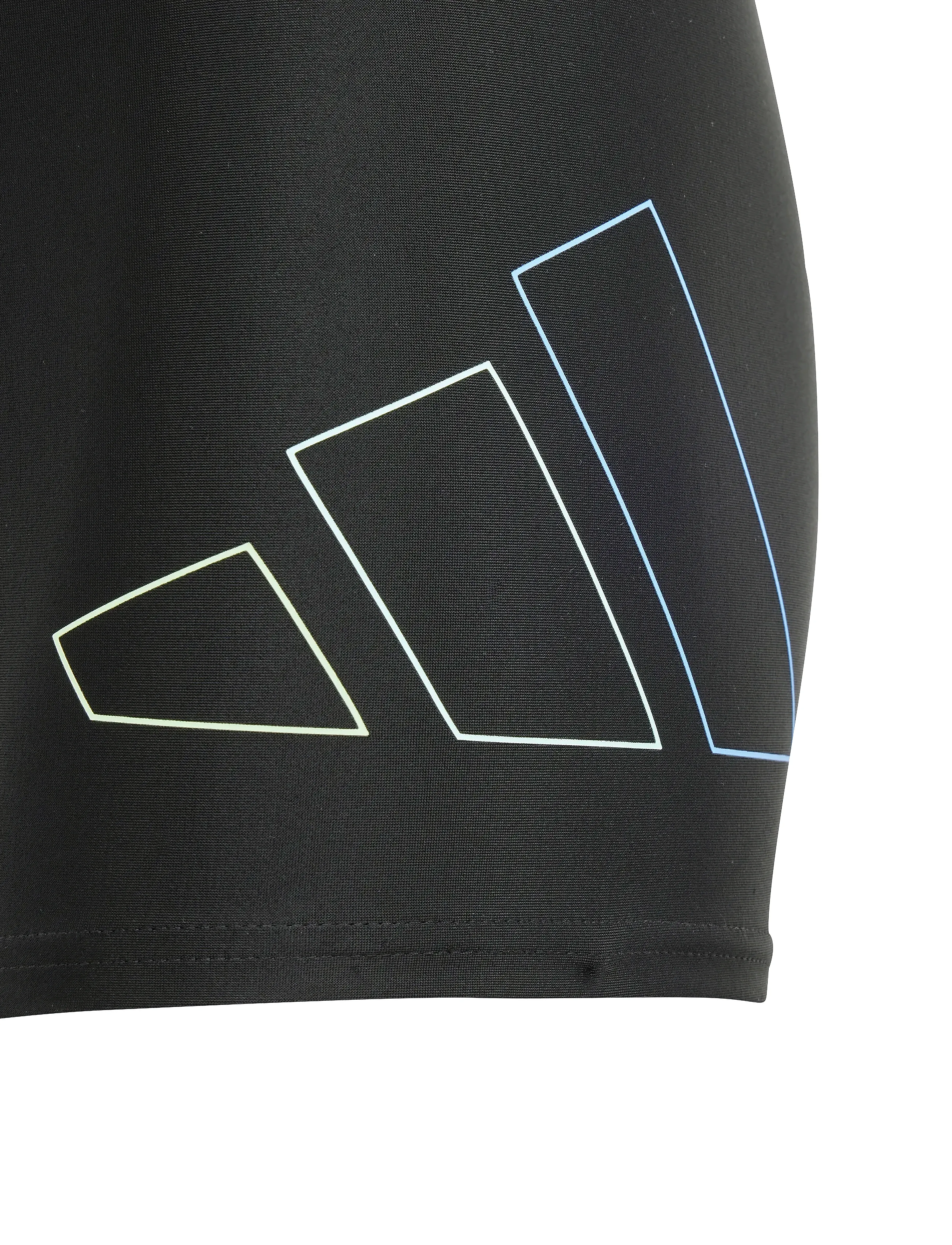 adidas Sportswear - PERFORMANCE BIG BARS SWIM BOXER - lühikesed ujumispüksid - black - 3
