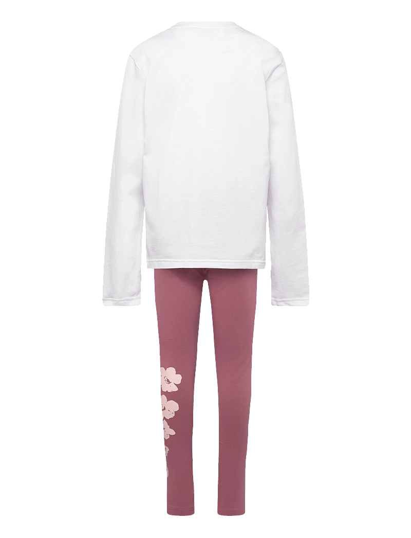 adidas Sportswear - JG FLWR LEG SET - white - 1