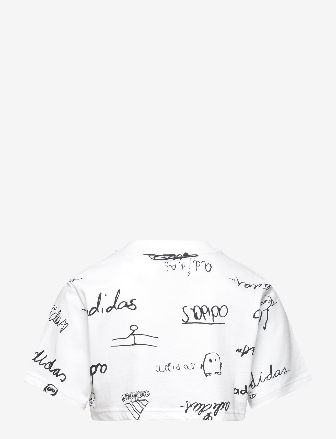 adidas Sportswear - JG BLUV CR T - white/black - 1