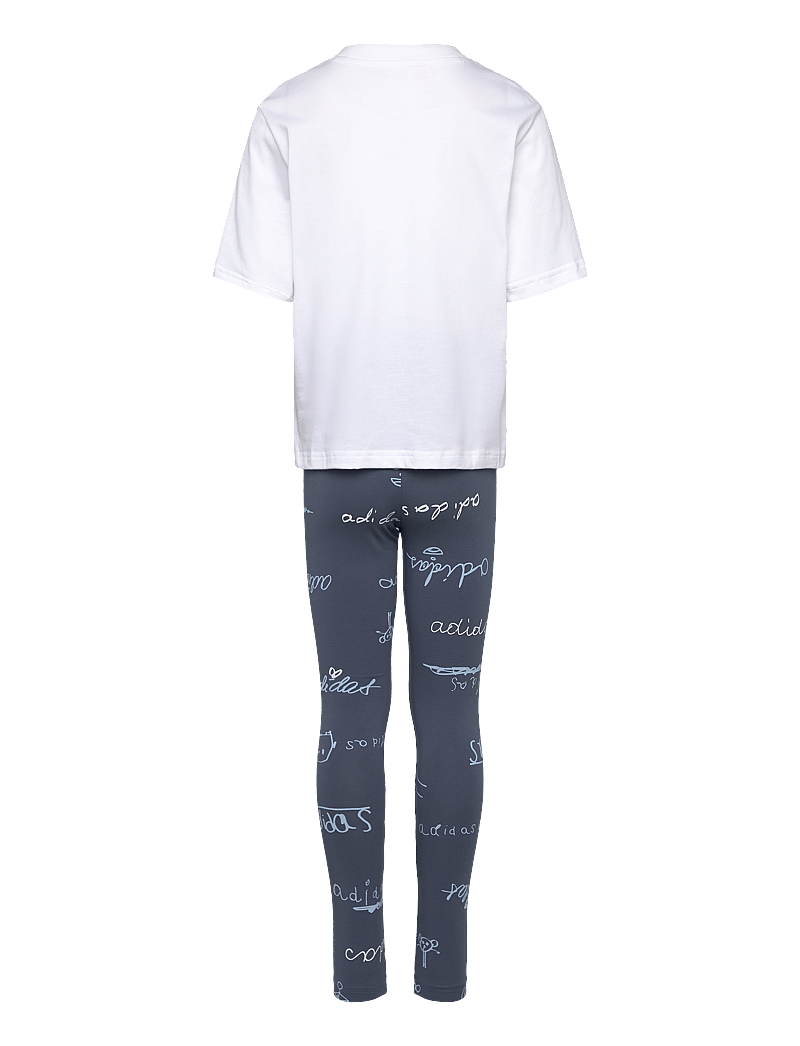 adidas Sportswear - LK BLUV SET - divdaļīgi komplekti - white - 1