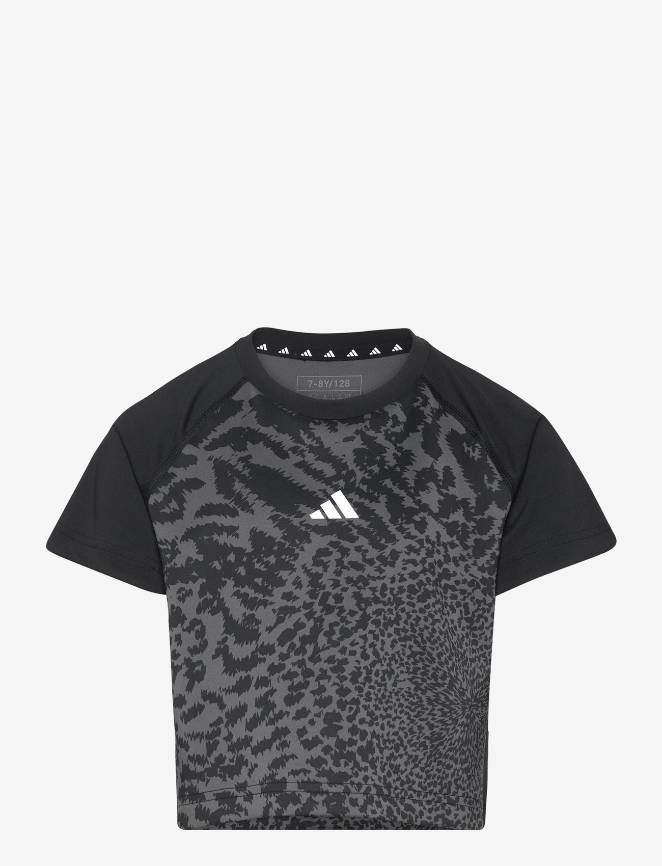 adidas Sportswear - JG PRI TEE - sportstoppe - grefiv/black/refsil - 0
