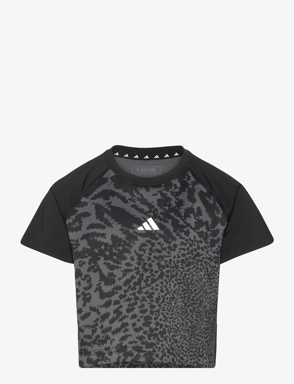 adidas Sportswear - JG PRI TEE - sportstoppe - grefiv/black/refsil - 0