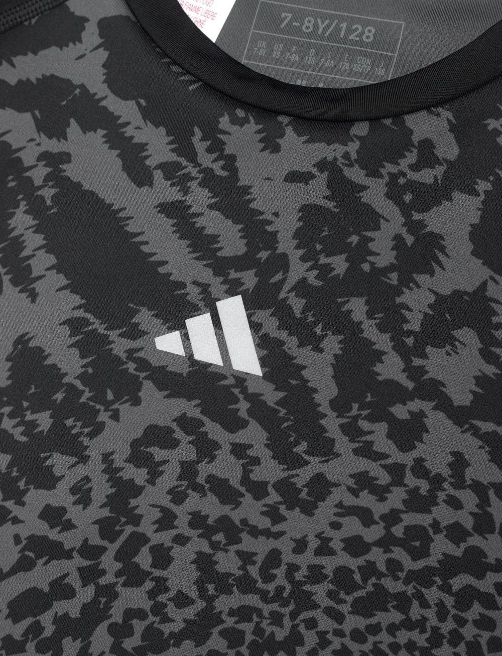 adidas Sportswear - JG PRI TEE - sportstoppe - grefiv/black/refsil - 2