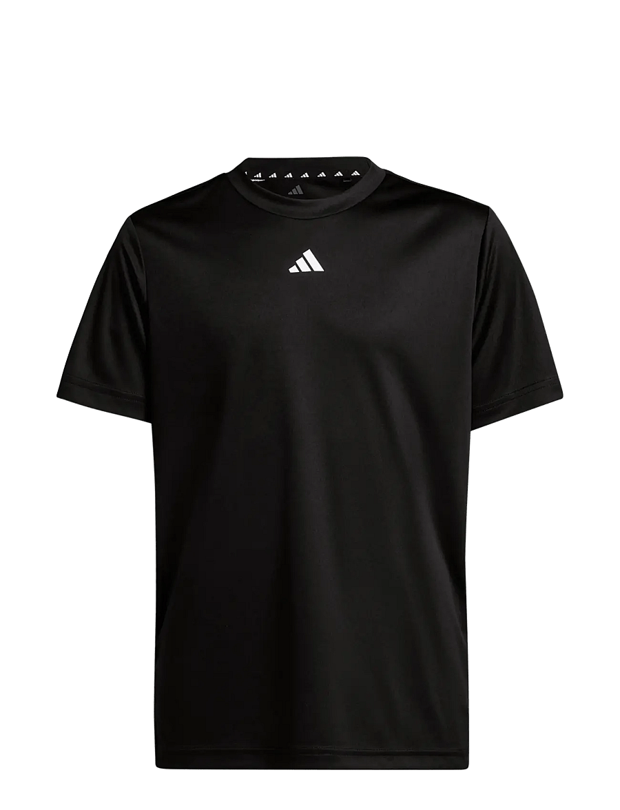 adidas Sportswear - J TR-ES T - sportinės palaidinukės - black/white - 1