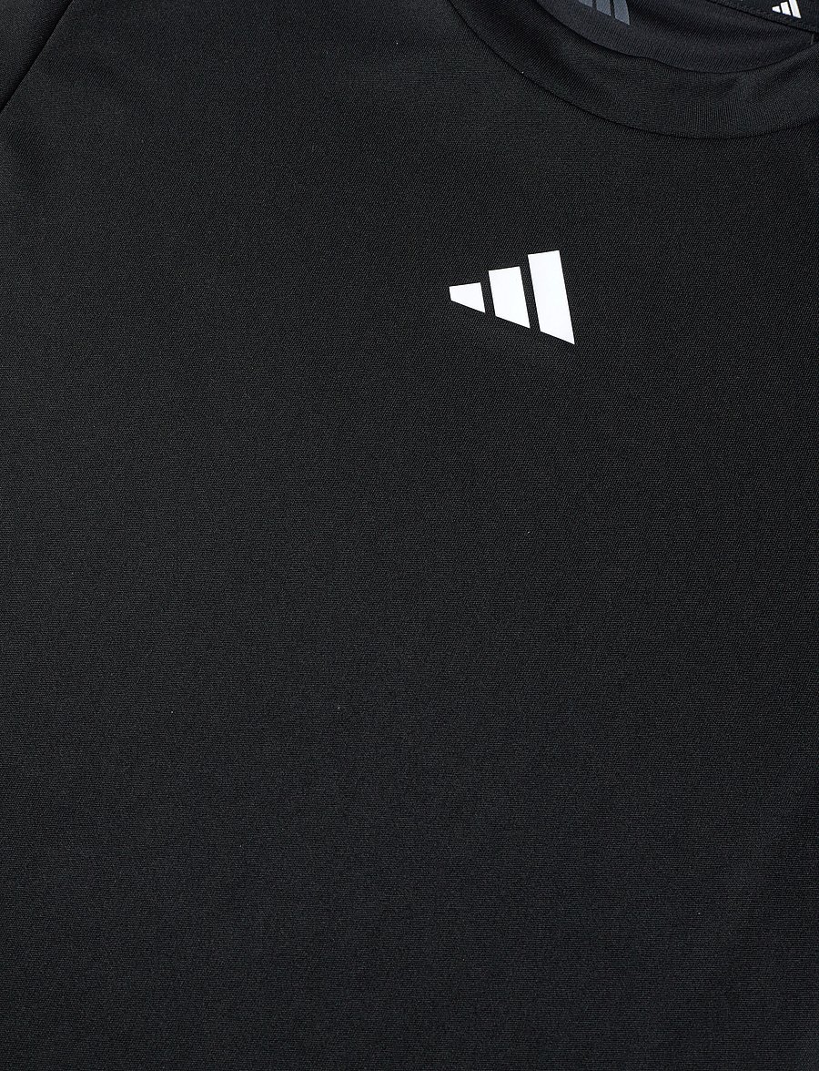 adidas Sportswear - J TR-ES T - sportinės palaidinukės - black/white - 5