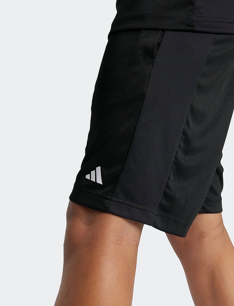 adidas Sportswear - J TR-ES SH - sweatshorts - black/white - 3