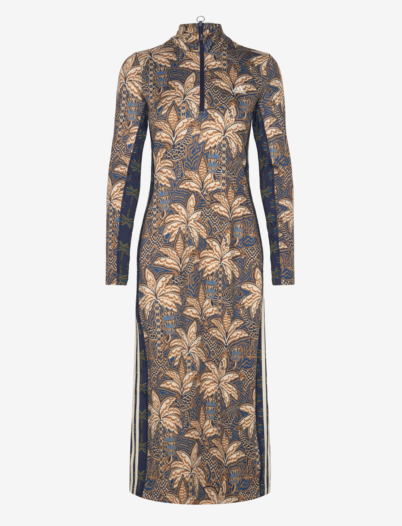 adidas Sportswear - ADIDAS x FARM PREMIUM DRESS - crysan/brostr/focblu - 0