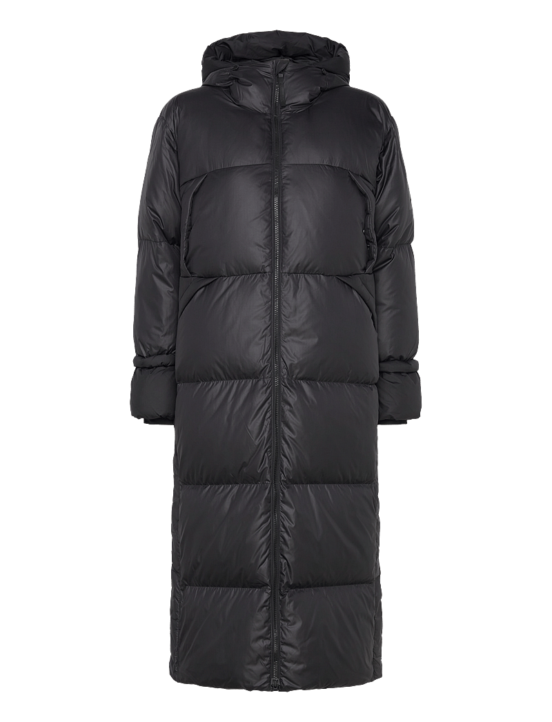 adidas Sportswear - BIG BAFFLE DOWN COAT - dunjakker - black - 1