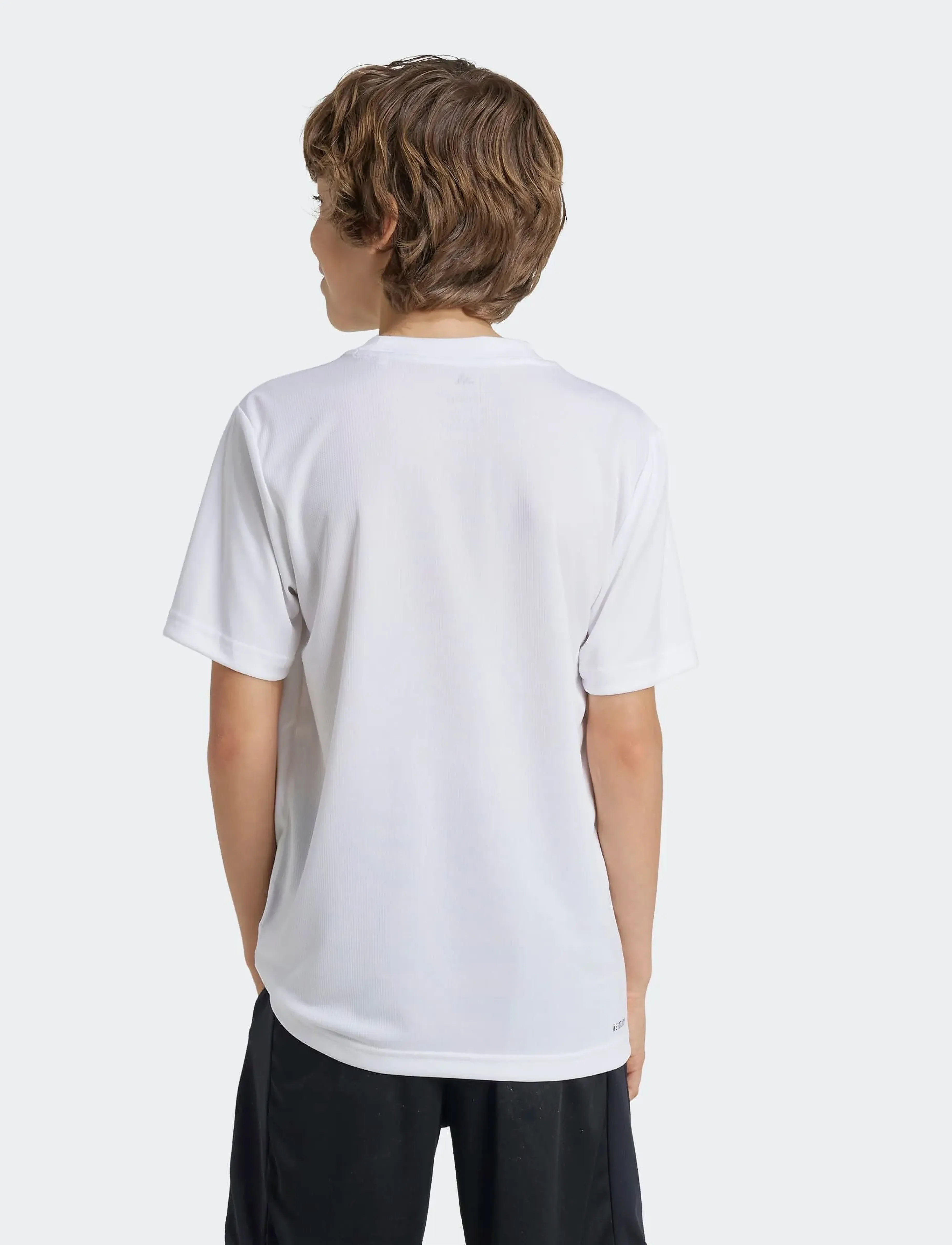 adidas Sportswear - J TR-ES T - sportstoppe - white/black - 3