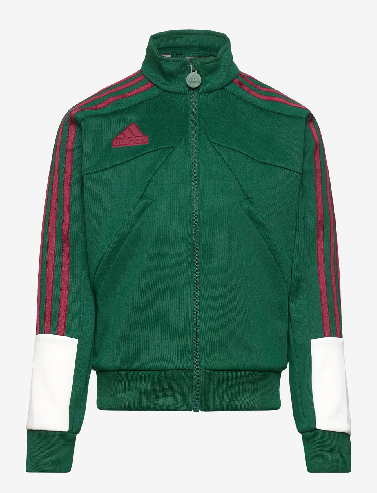 adidas Sportswear - J NP TTOP - sweatshirts - drkgrn/clowhi/cburgu - 0