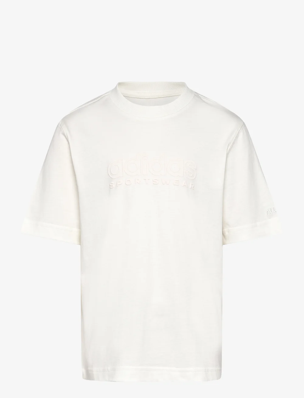adidas Sportswear - J SZN GFX TEE - kortärmade t-shirts - owhite - 0