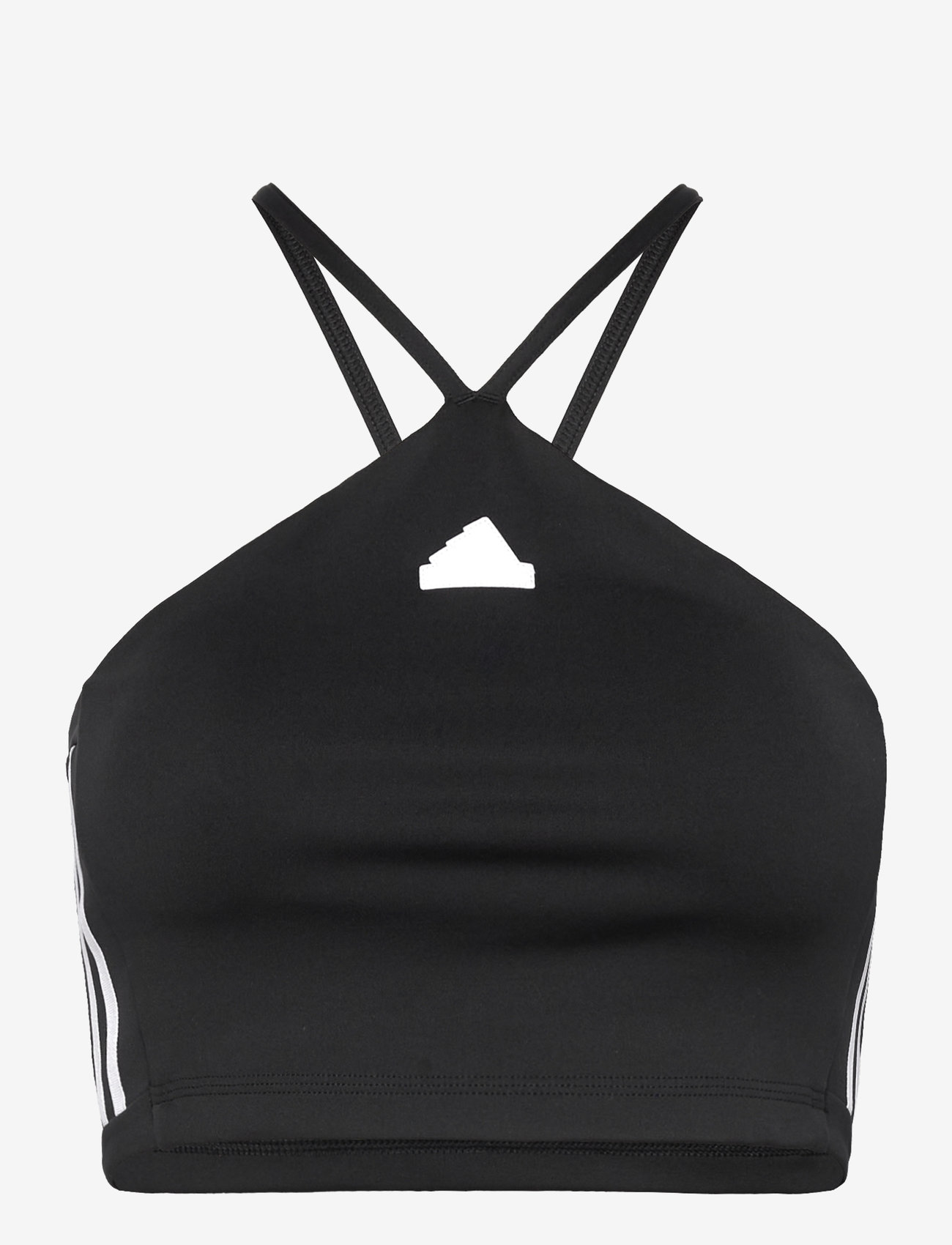 adidas Sportswear - TIRO CUT 3 STRIPES SUMMER TRIANGLE TOP - crop-tops - black - 0