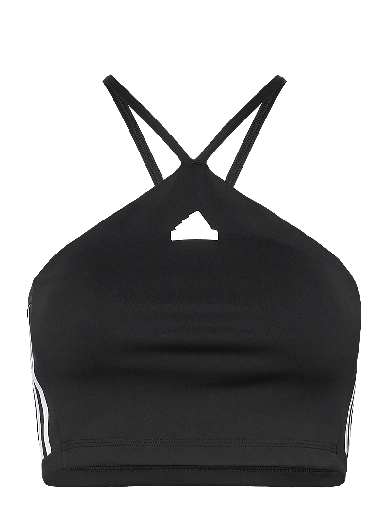 adidas Sportswear - TIRO CUT 3 STRIPES SUMMER TRIANGLE TOP - toppe & t-shirts - black - 0