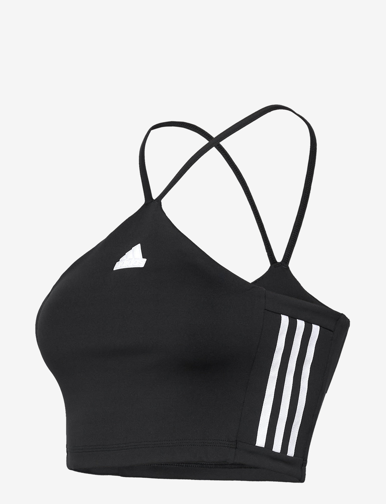 adidas Sportswear - TIRO CUT 3 STRIPES SUMMER TRIANGLE TOP - crop-tops - black - 2