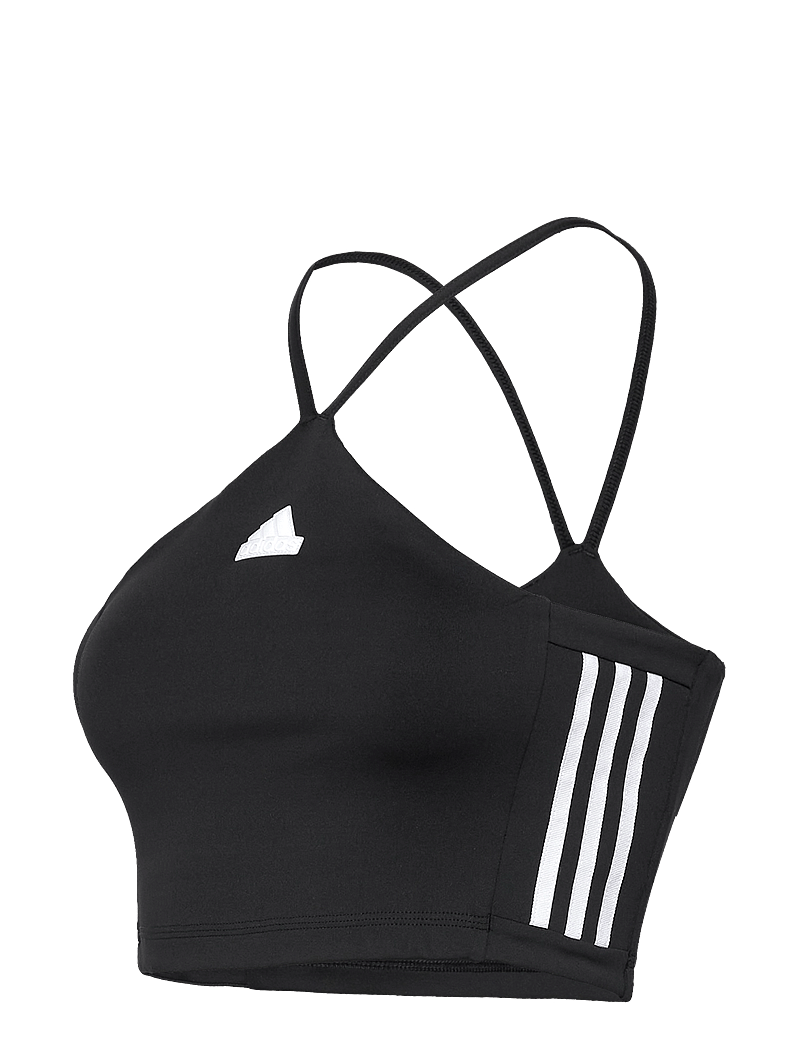 adidas Sportswear - TIRO CUT 3 STRIPES SUMMER TRIANGLE TOP - toppe & t-shirts - black - 2