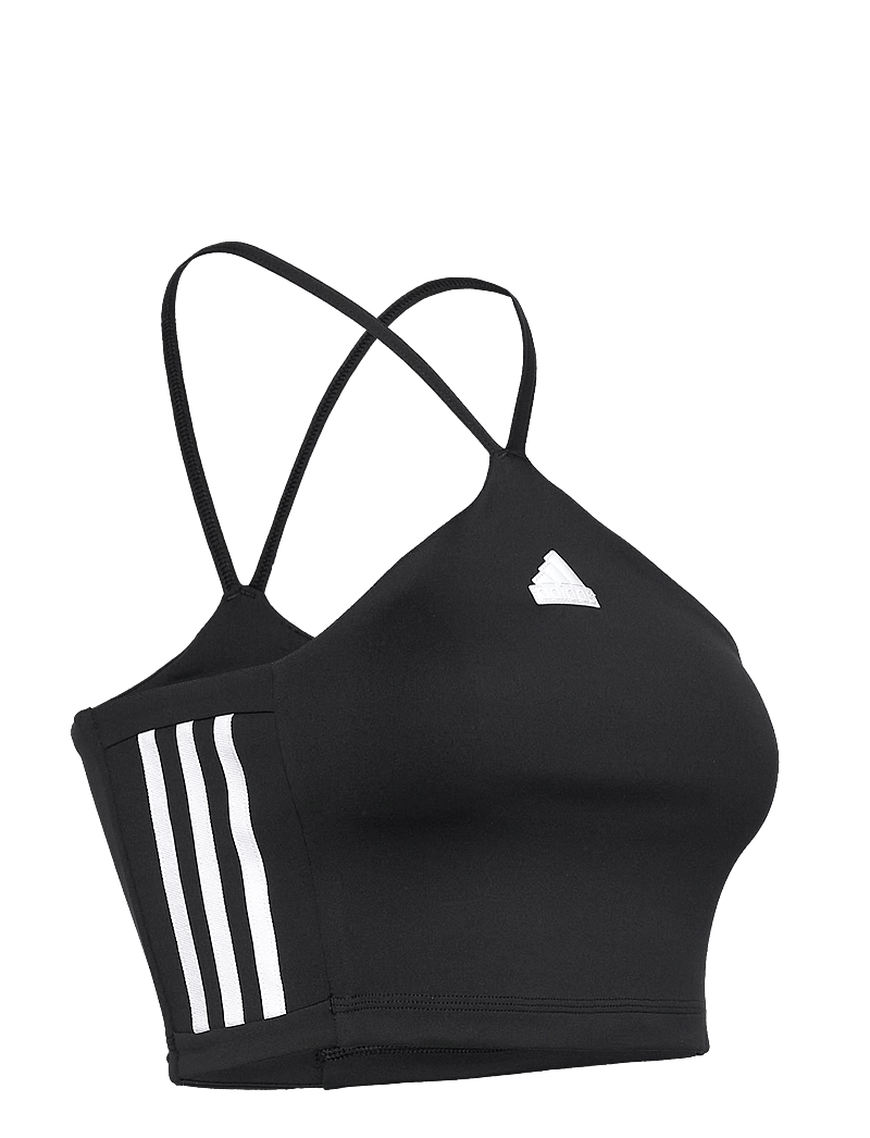 adidas Sportswear - TIRO CUT 3 STRIPES SUMMER TRIANGLE TOP - toppe & t-shirts - black - 3
