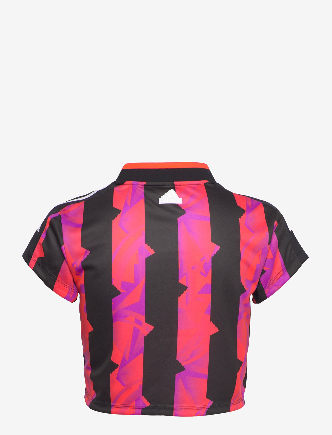 adidas Sportswear - TIRO CUT 3 STRIPES PRINT BABY T-SHIRT - t-särgid - black/purbur - 1