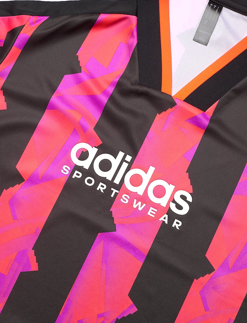 adidas Sportswear - TIRO CUT 3 STRIPES PRINT BABY T-SHIRT - t-särgid - black/purbur - 2