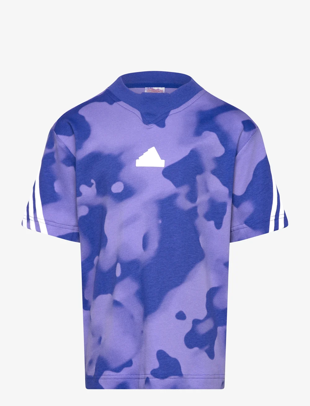 adidas Sportswear - J FI AOP T - kurzärmelig - selubl/secobl/white - 0