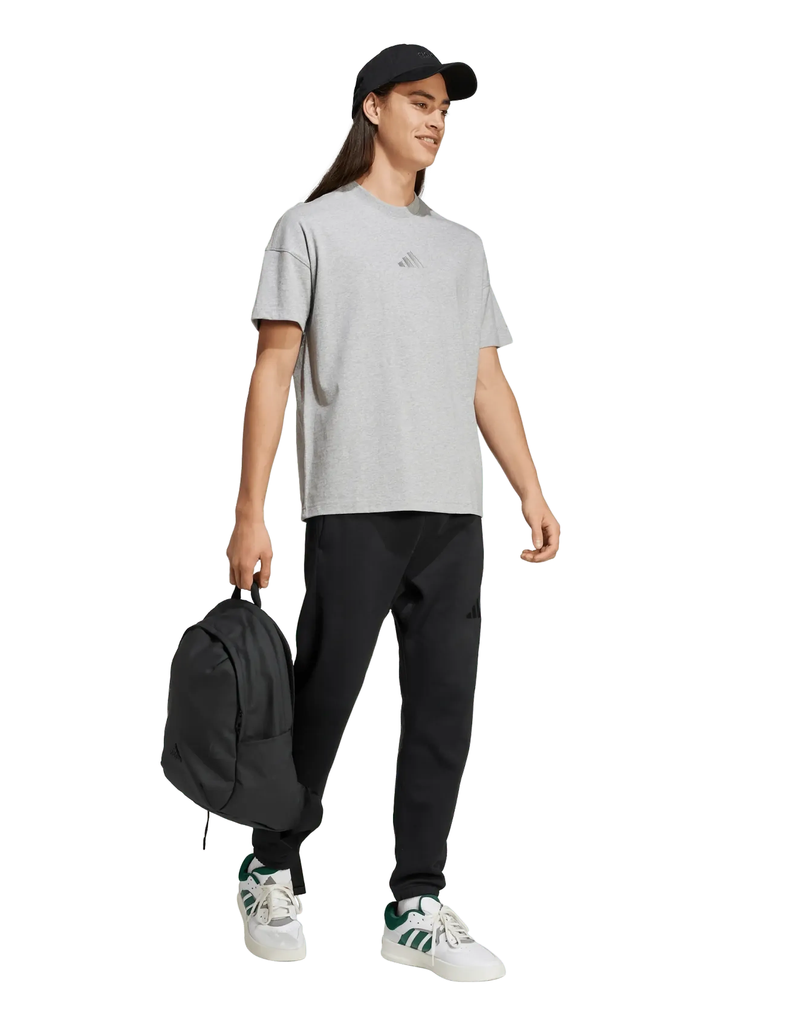 adidas Sportswear - M A SZN T - oberteile & t-shirts - mgreyh - 2