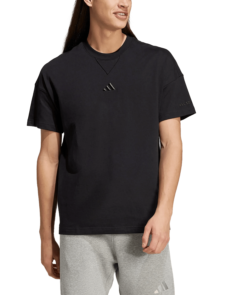 adidas Sportswear - M A SZN T - oberteile & t-shirts - black - 0